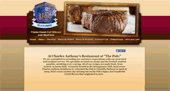 Desktop Screenshot of charlesanthonysatthepub.com